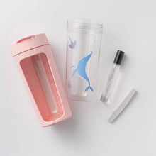 Load image into Gallery viewer, S+ PURE 純粹杯 700ml 感溫藍白鯨 冷藍 熱白 無墊圈 零死角