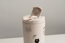 將圖片載入圖庫檢視器 S+ PURE x 露咖貓 保溫純粹杯 750ml | 獨家防漏扣鎖設計