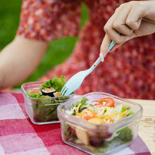 Load image into Gallery viewer, S+ Cutlery Light | 3 in 1 Glass Fiber Cutlery Set (White)