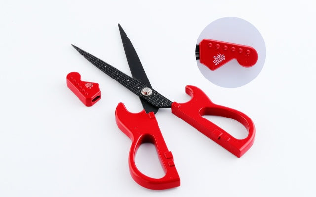 NIKKEN｜電吉他造型剪刀(烈焰紅) – S+ Sunshing